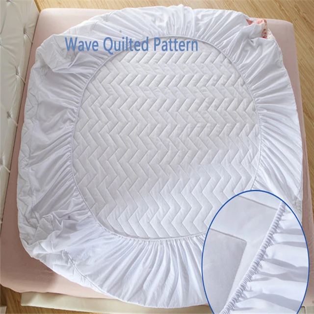 Чехол на матрас для отеля 200x200 хлопок утолщенный стеганый чехол водонепроницаемый защитный односпальная кровать