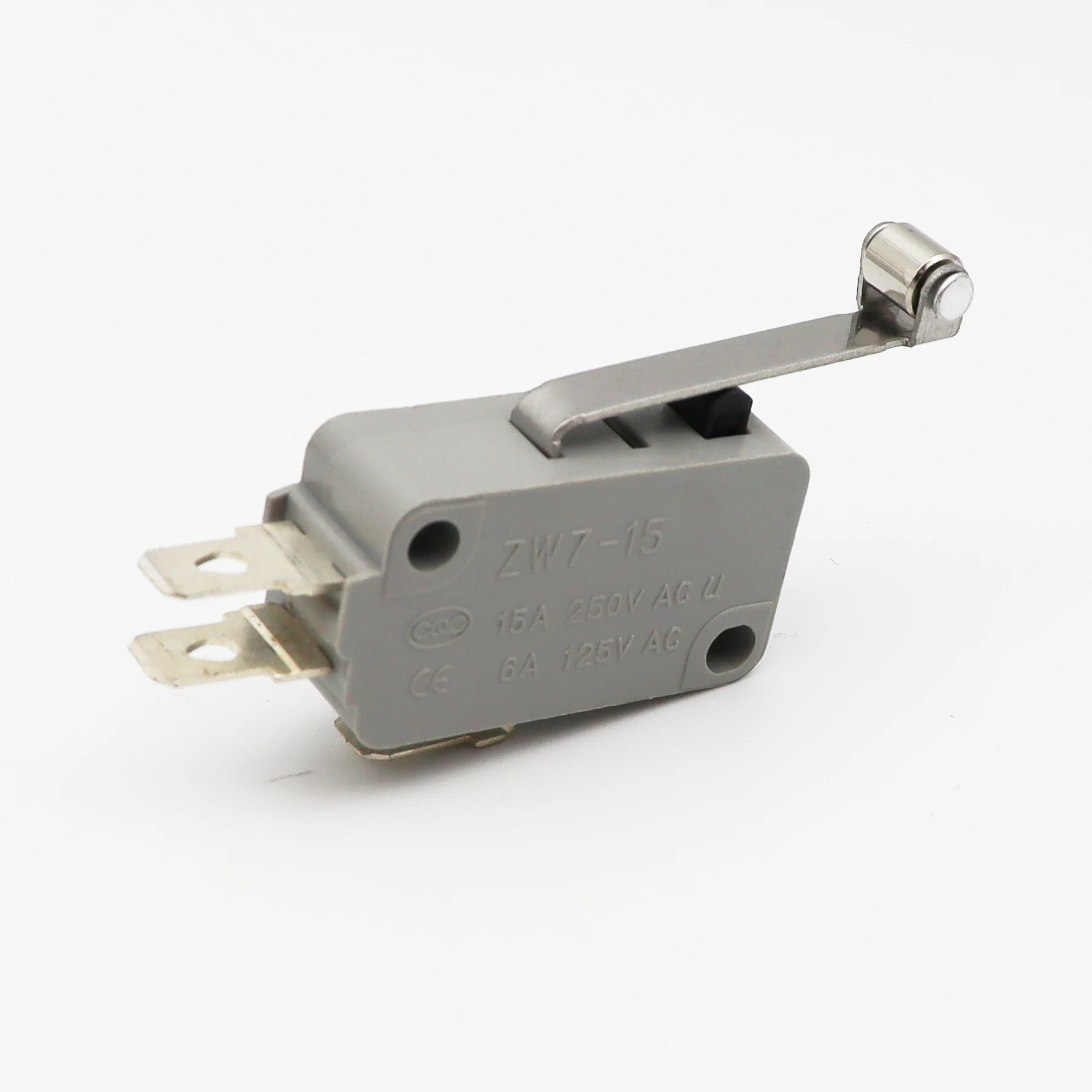 KW7-03-04 Micro Switch factory sale travel switch with long wheel 3 pins 6A