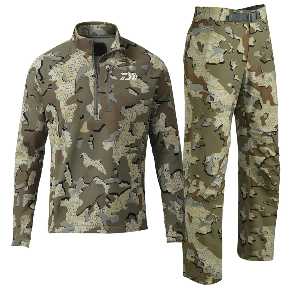 High Quality Warm fleece Hunting Suit Duck Camouflage Pants hunting pants