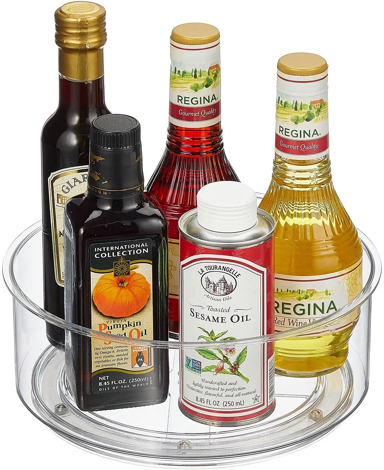 Подшипник для вращающегося лотка Lazy Susan нескользящий кухонный Органайзер круглая вращающаяся Полка специй 2 уровня