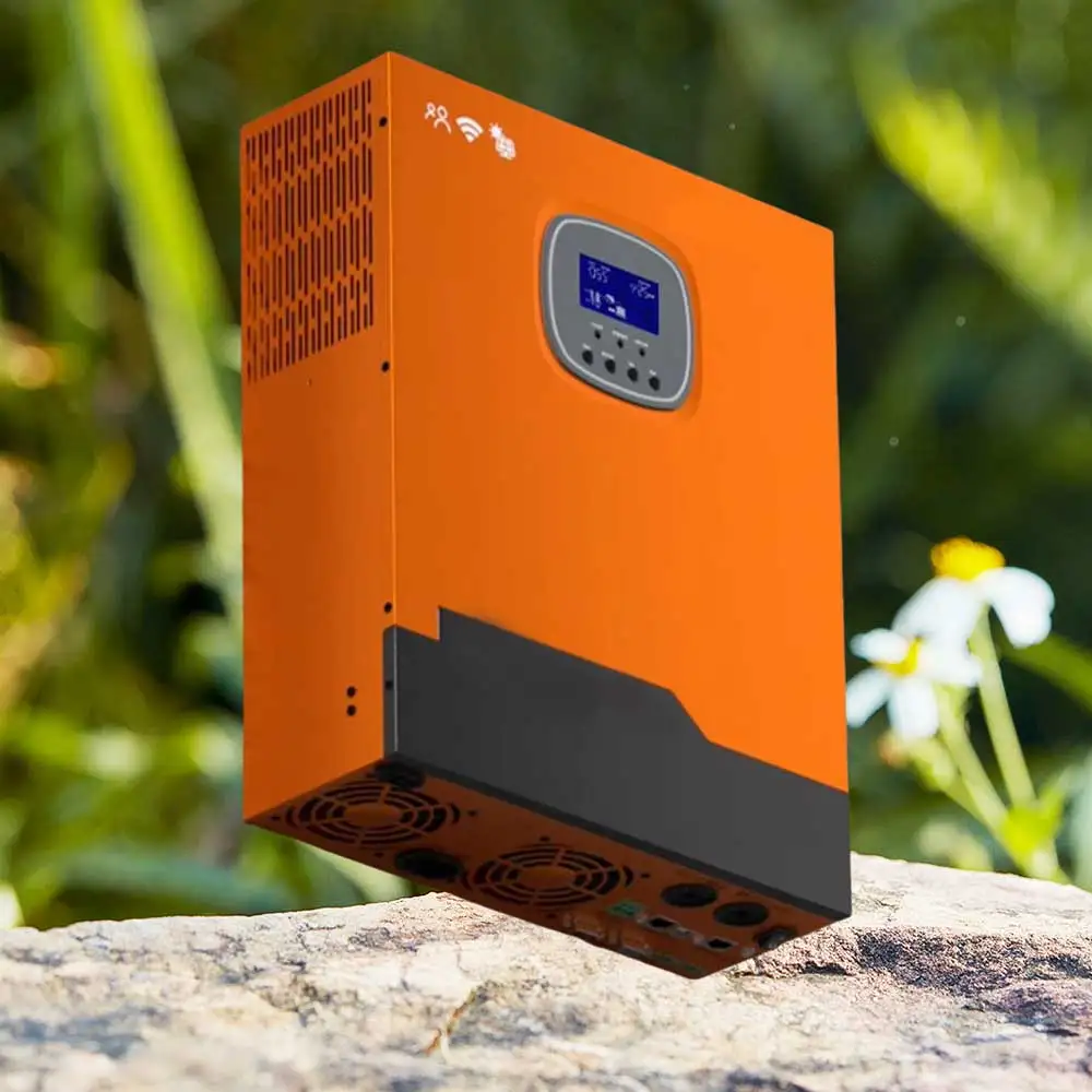 OSWELL 12/24/48V  To110V/220V Ac Pure Sine  Solar Inverter Variable Frequency Drive Converter Step Up Solar Inverter 4200W