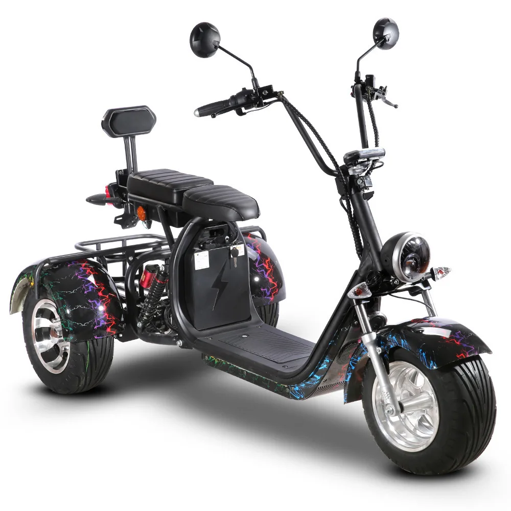 uwant    3000w closed  wholesale   kit  motorcycle  eec  with pedals three wheel  fat tire eec open tricycl   tricycles