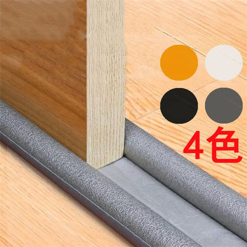 K1034 Flexible Door Bottom Sealing 93cm Strip Stopper Door Weatherstrip Guard Wind Dust Blocker Sealer Stopper Door Seal