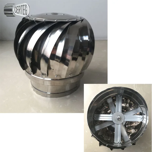 
2020 New Exhaust fan non-owered wind vantilation Good quality Roof turbine Ventilator 