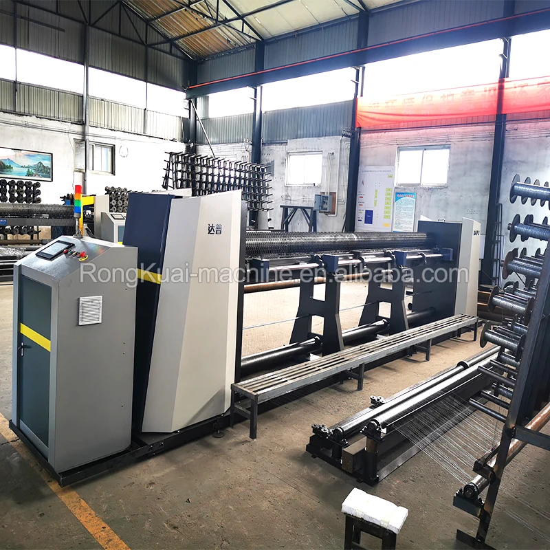 Reverse twist hexagonal wire mesh gabion weaving machine