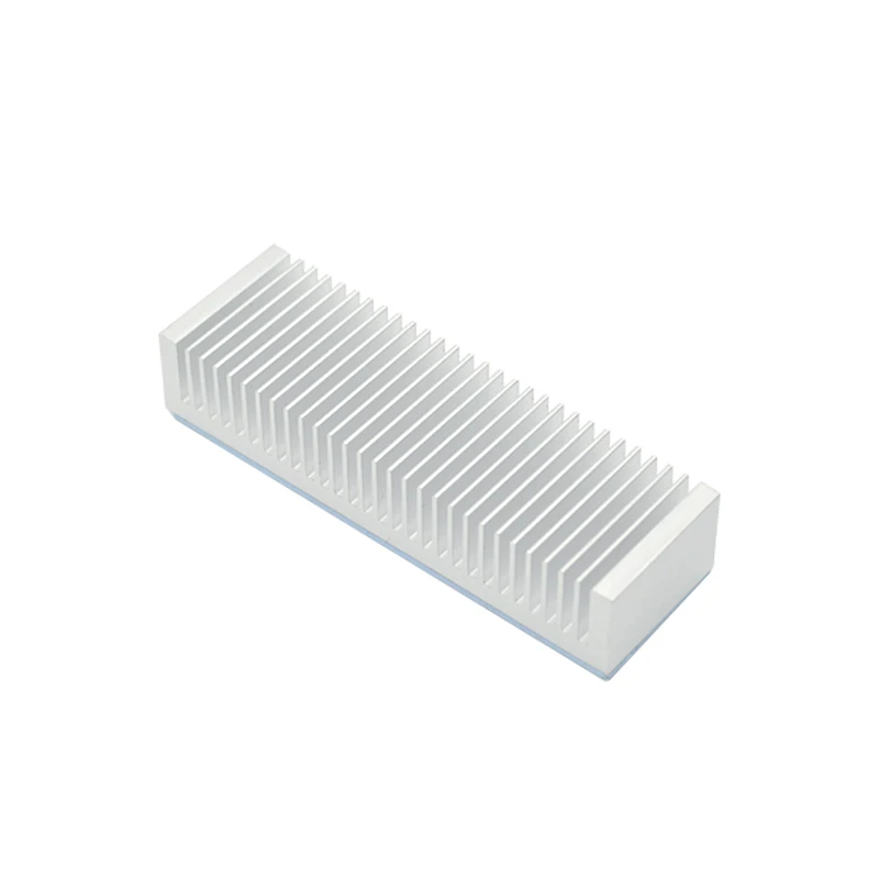 Computer heat sink aluminum alloy 72mm*23mm*15mm hard disk speaker radiator apparent storage heat dissipation plate aluminum pla