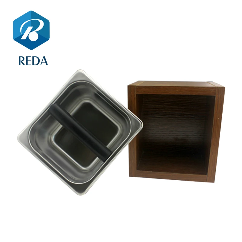 Top Selling Coffee Grind Dump Bin Waste Bin Container Espresso Knock Box