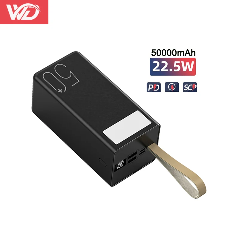 Factory power bank 50000 mah  high capacity powerbank 50000Mah power bank 50000mah mobile power supply