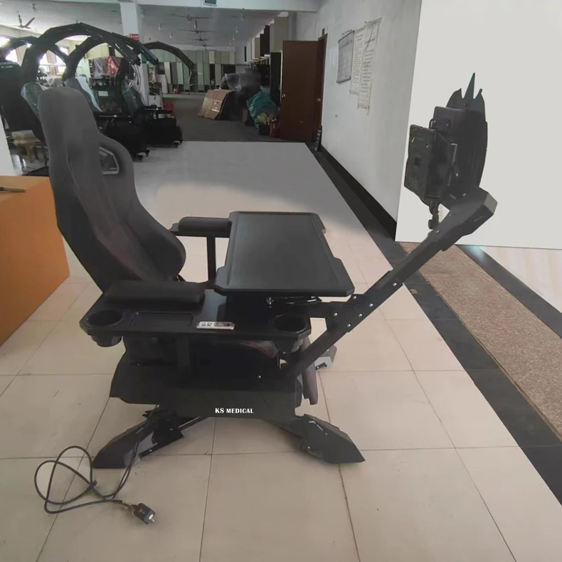 KSM-GCN2 Ergonomic Excellence Cockpit Gaming and Office Chair Computer Reclining Cockpit Gaming Chair with 2 Monitors