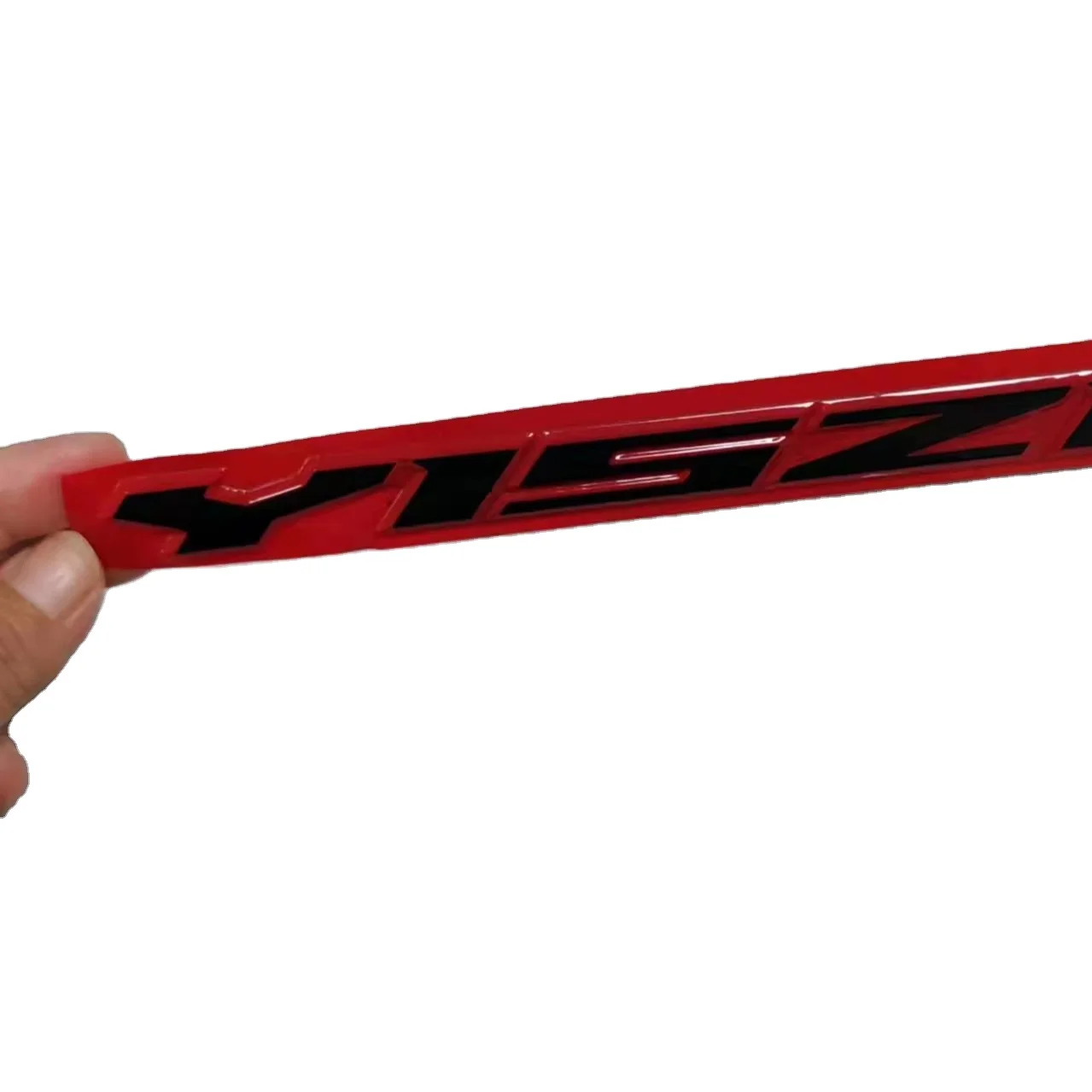 Factory Custom Logos Raised 3D Sticker Soft Plastic Label Brand Logo