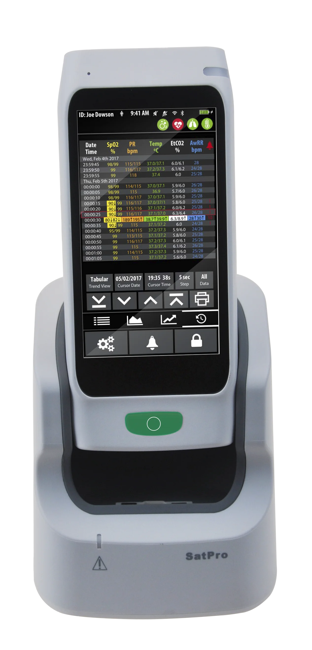 5 inch Touch Screen Veterinary Vet Vital Sign Monitor Capnograph ETCO2 ECG Monitor cat dog horse hamster animal