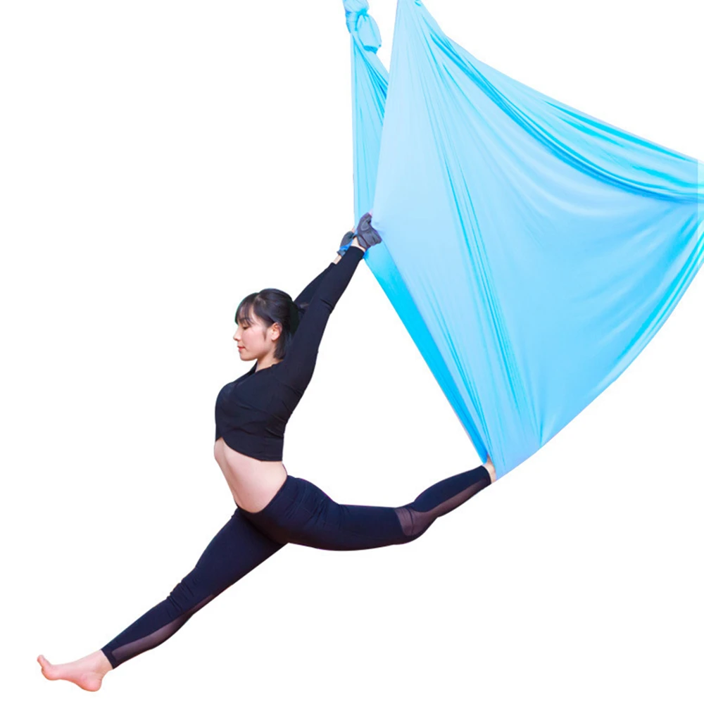 5m flying antigravity hammock aerial yoga swing trapeze aerial yoga hammock