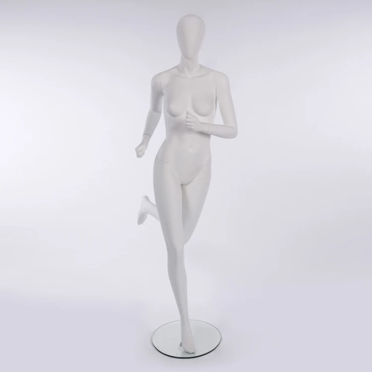 Factory hot sale athletic female mannequin running sports mannequin