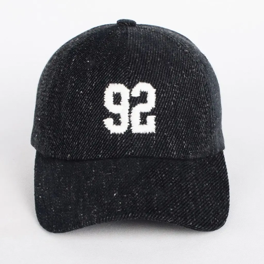 New Arrival Customized Adjustable Comfortable Black Sports Caps Custom Logo Men Baseball Caps