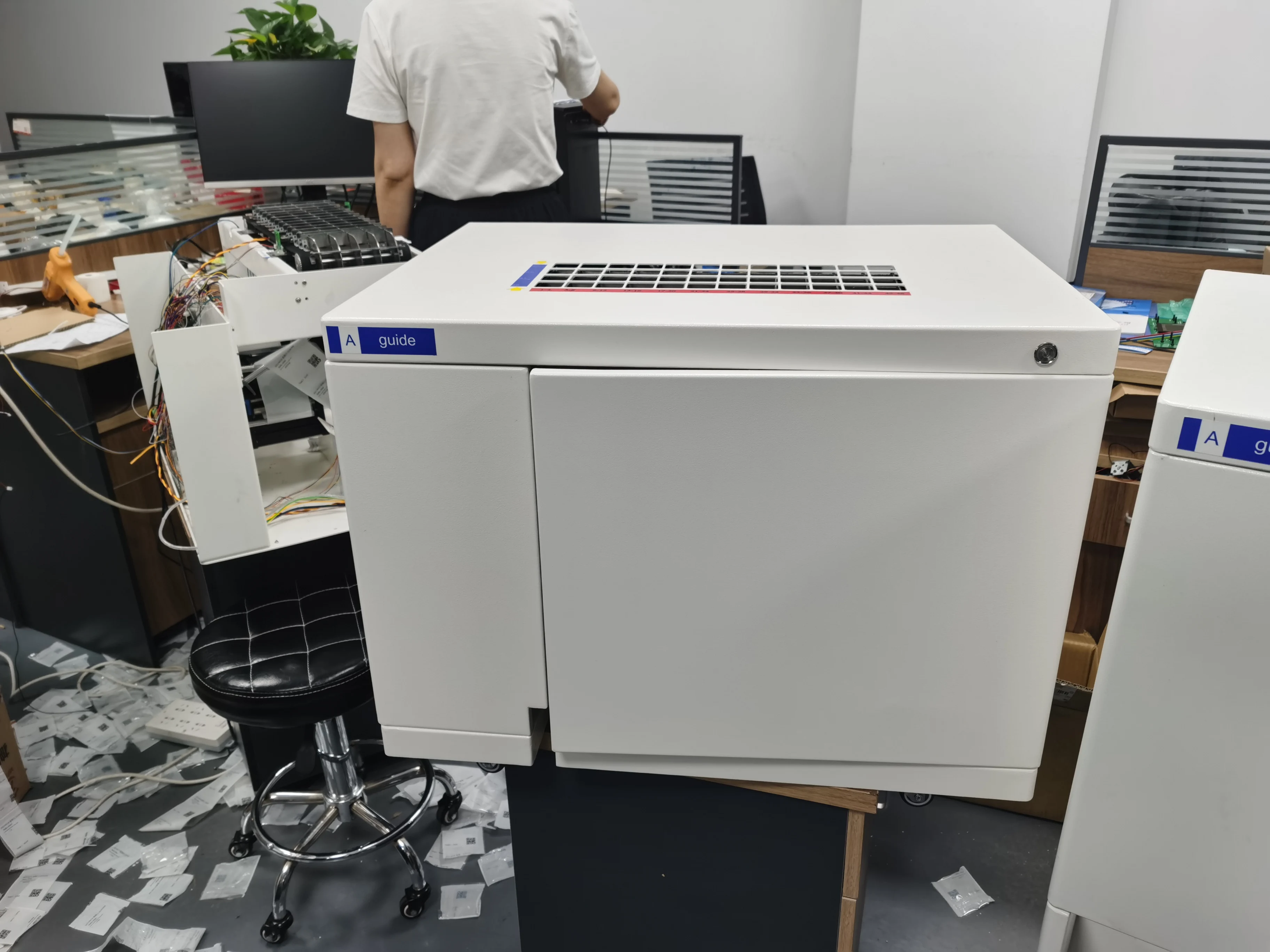 Chinese vendor Oral Solid Medication  strip Packaging machine  unit dose  vitamin capsule  fill and labeling machine