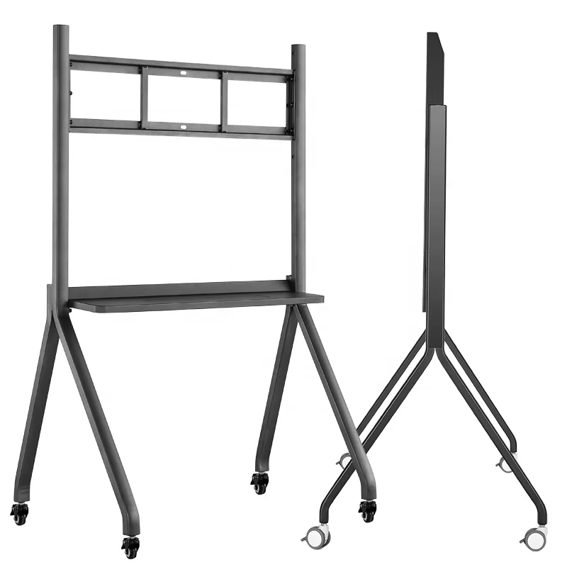 Fix Interactive Flat Panel Wall Bracket 65-86 Inch  Mount Mobile Stand for Interactive Display Customized Steel Hard Holder