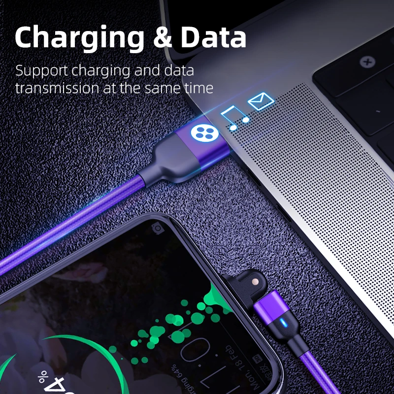 Cheap price pvc 3A fast charging micro usb cable logo customized mobile phones multi charger cable for xiaomi android