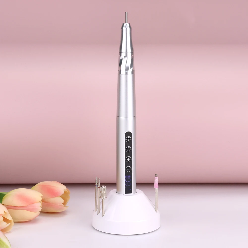Powerful 85W Cordless Nail Drill Portable Mini Nail Drill For Efficient Manicure And Pedicure Professional Salon-Quality