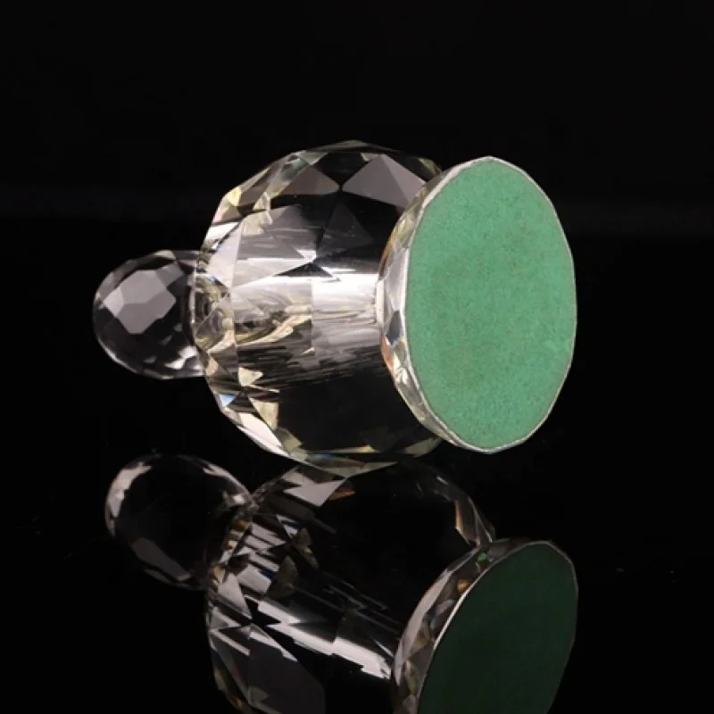 Boming personalised empty oil bottles glass crystal perfume bottles luxurious  with glass dropper