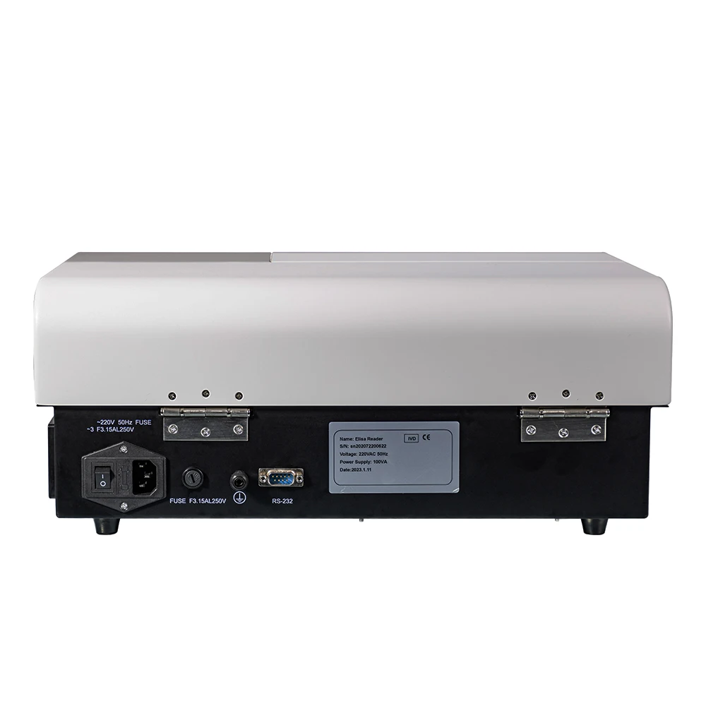 China clinical analytical instruments elisa microplate reader elisa plate reader automatic elisa machine reader