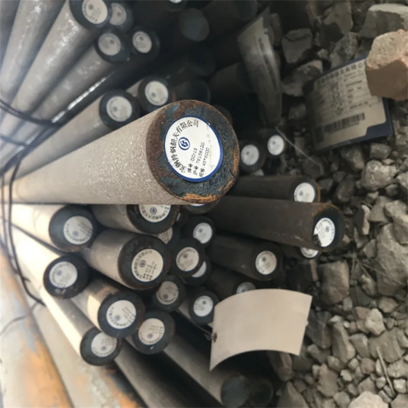 SAE 1045 1020 Hot Rolled Iron Carbon Steel Round Bars Round Steel Bar