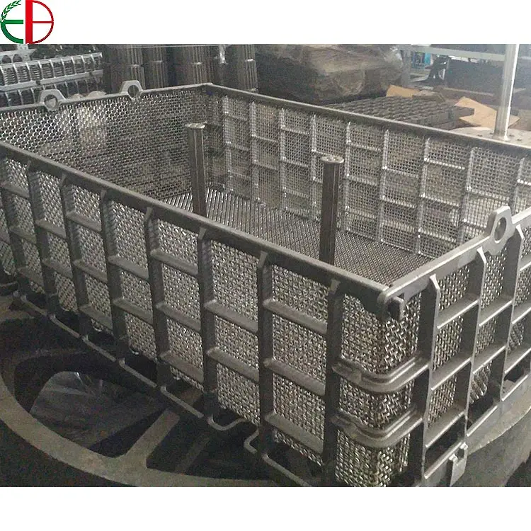 Heat Treatment Wire Mesh Basket,1.4848 Heat-resistant Steel Baskets EB22214