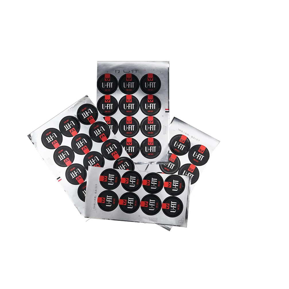 Custom Round Die Cut Sticker Self Adhesive Raised Glossy UV Label Sticker Packaging Printing Maker