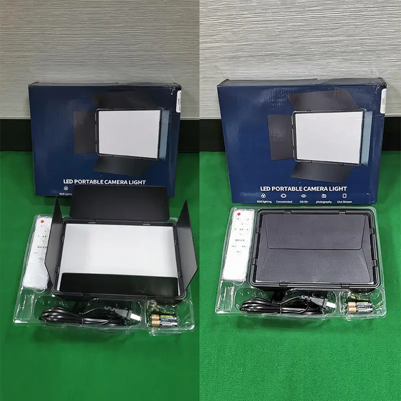 Bi-color Temperature Adjustable Video Led Light Box Photography Panel Camera Lighting