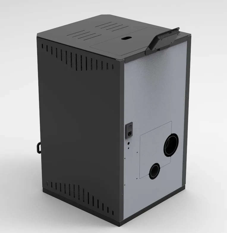 Hot sale European style high quality wood pellet stove pellet fireplace with large hot air outlet for indoor room used