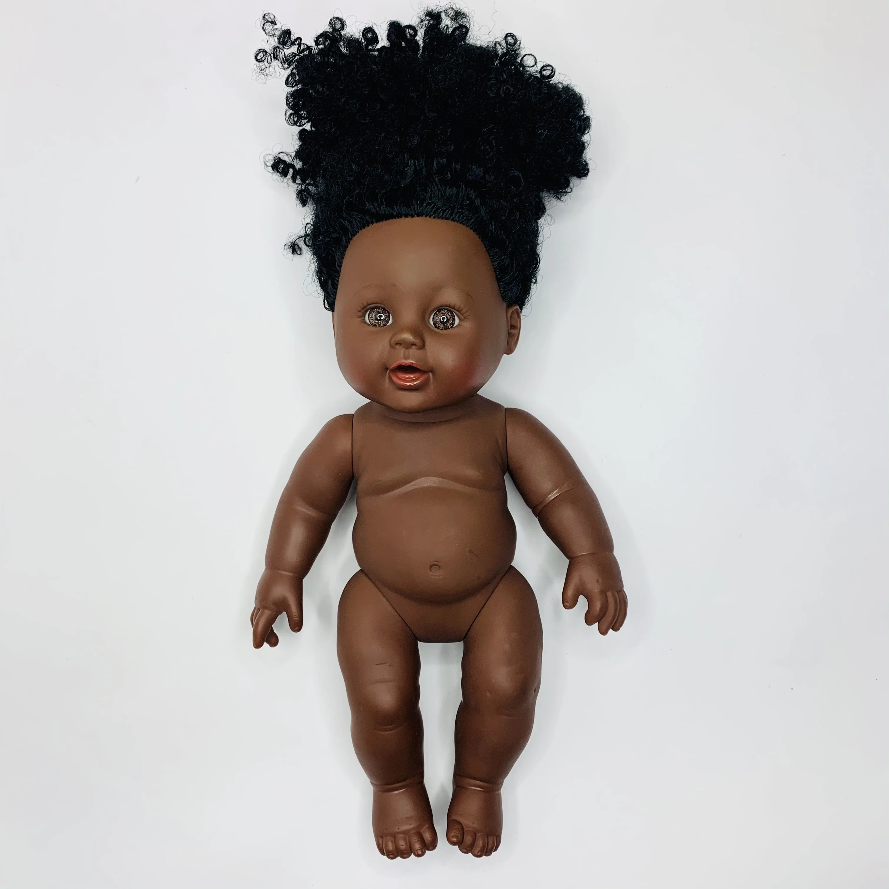 2021 Hot selling Black Doll African Girl Baby Doll for Kids Fashion Play Doll 12inch Perfect for Birthday Christmas Gift