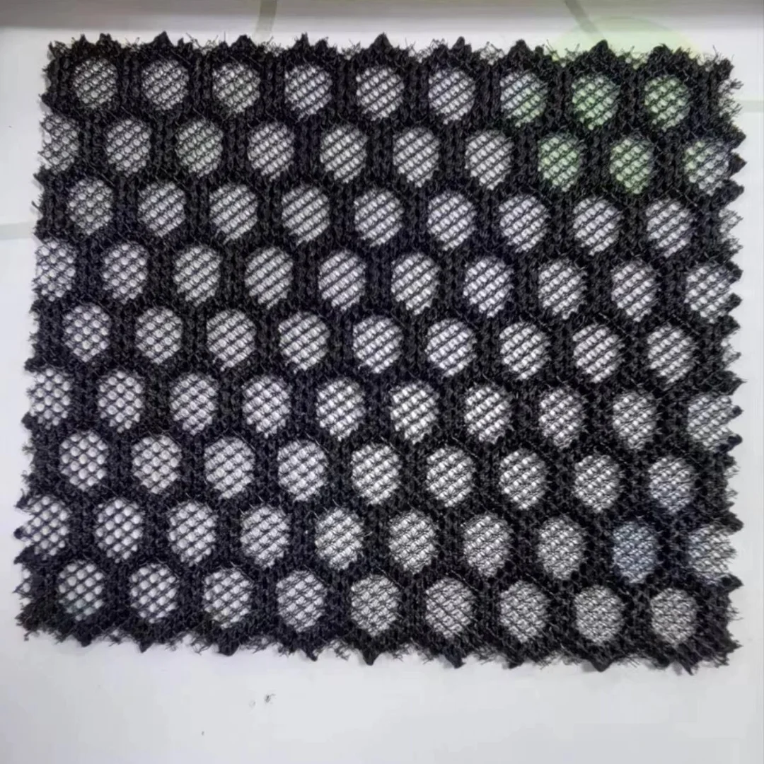 100% polyester honeycomb 3d air spacer mesh fabric