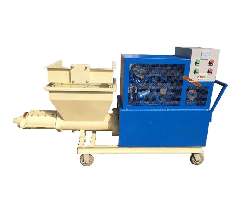 2023 Hot spraying machine simple operation multi-functional automatic small cement mortar painting putty equipment