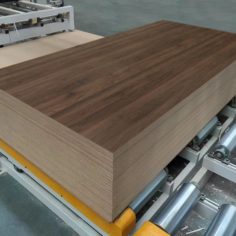 18mm white laminated melamine faced plywood / mdf board / melamine chipboard for furniture