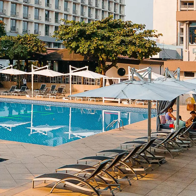 Foshan Swimming pool outdoor chais lounger