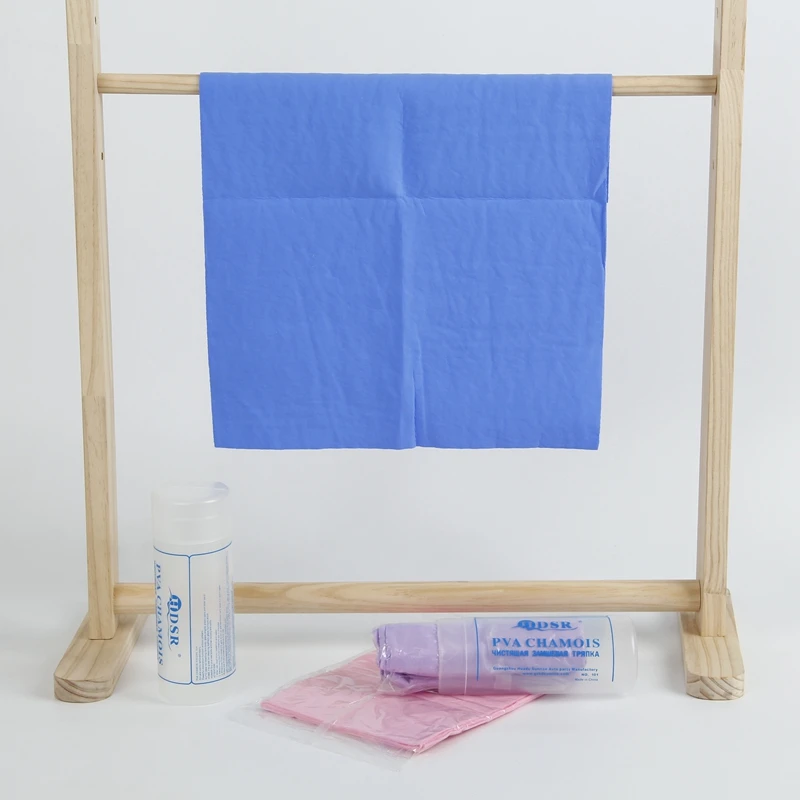 32*43 cm PVA chamois soft Towel For Many Purposes Chamois Drying Absorbent Synthetic Quick Dry Pva Shammy Cleaning