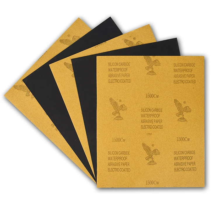 South Korea Eagle Wetordry abrasives sand paper silicon carbide sandpaper sheet