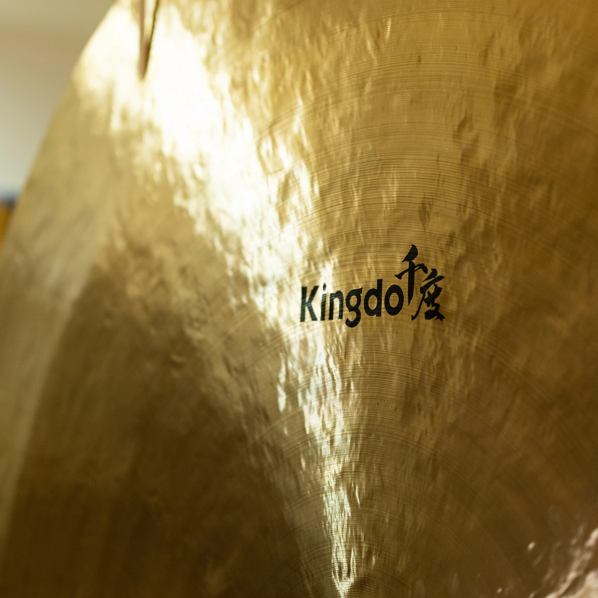 Kingdo High Quality 100cm Wind Gong Meditation Gong Musical Percussion Instruments For Yoga And Healing