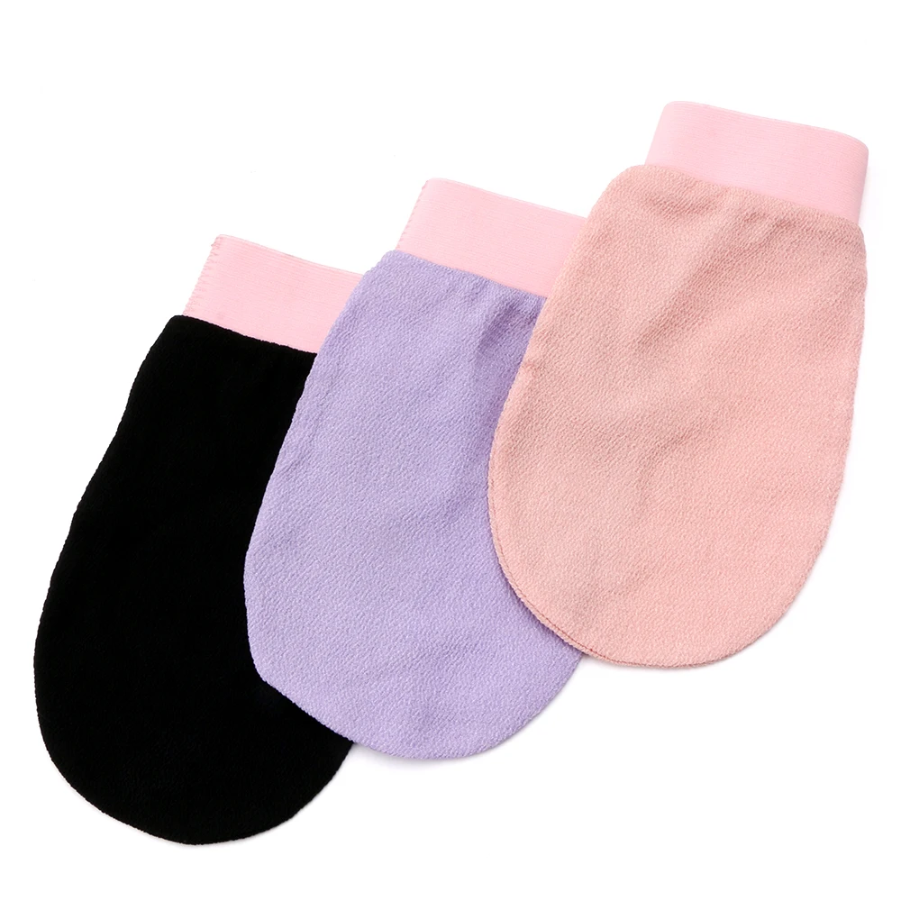100D Original Exfoliating Silk Glove Exfoliating Mitts Removes unwanted dead skin dirt and grime and Keratosis Pilaris