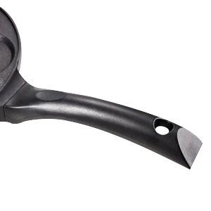 Новый дизайн круглая антипригарная алюминиевая вафельница с 7 отверстиями мягкая Сковорода для блинов улыбкой