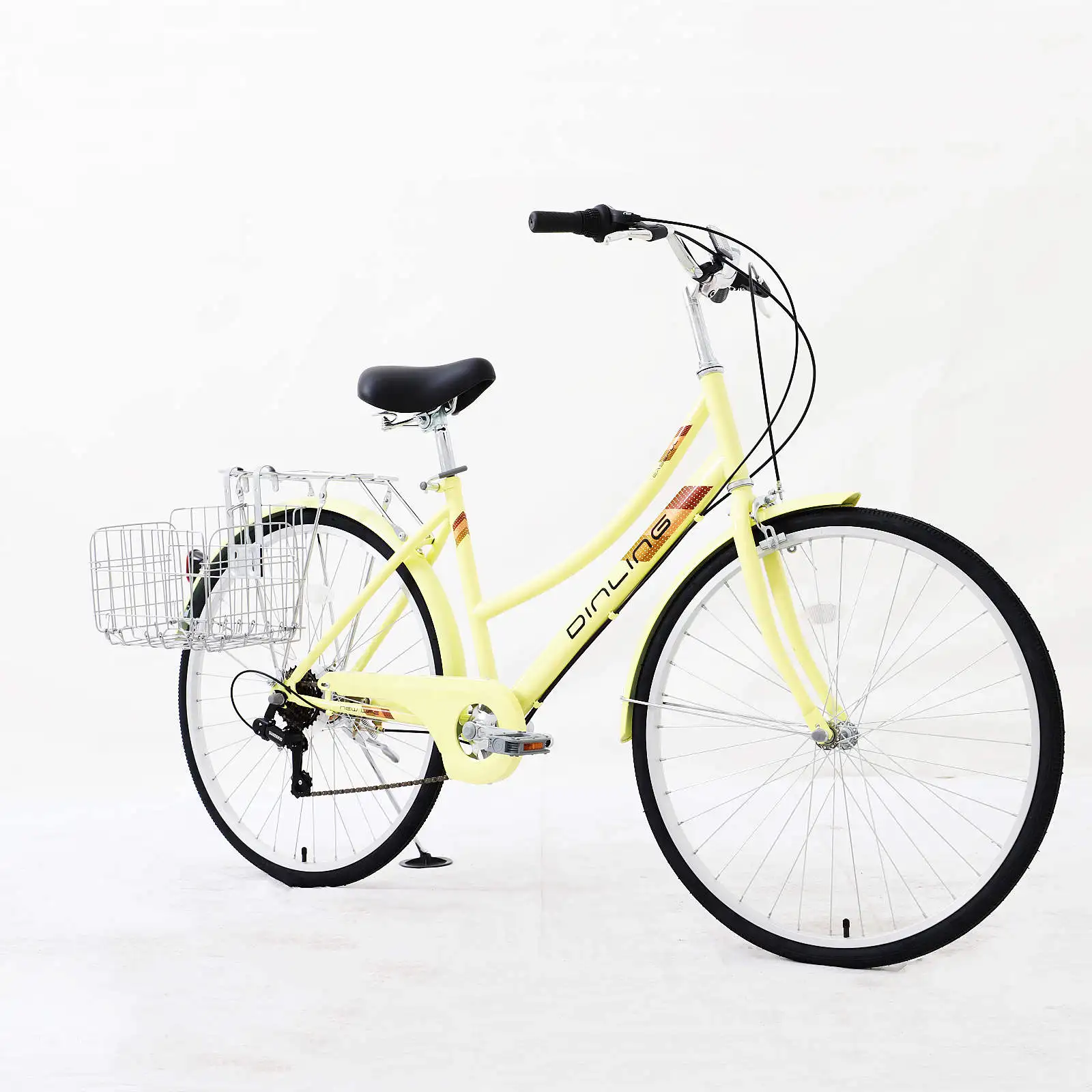 24/26 inch 7 gear motorized beach cruiser bike