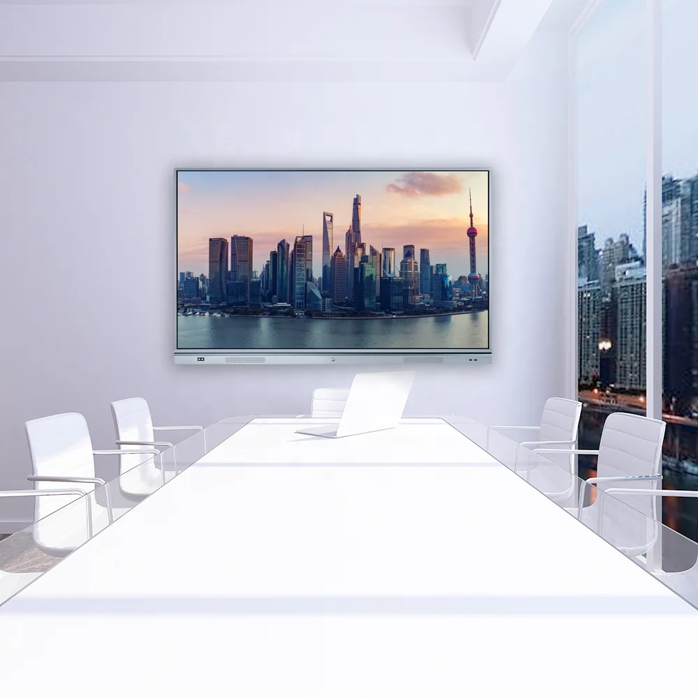 98 Inch Multi Touch Screen 20 Point  Interactive Intelligent Panel with Stylus Touch Pen