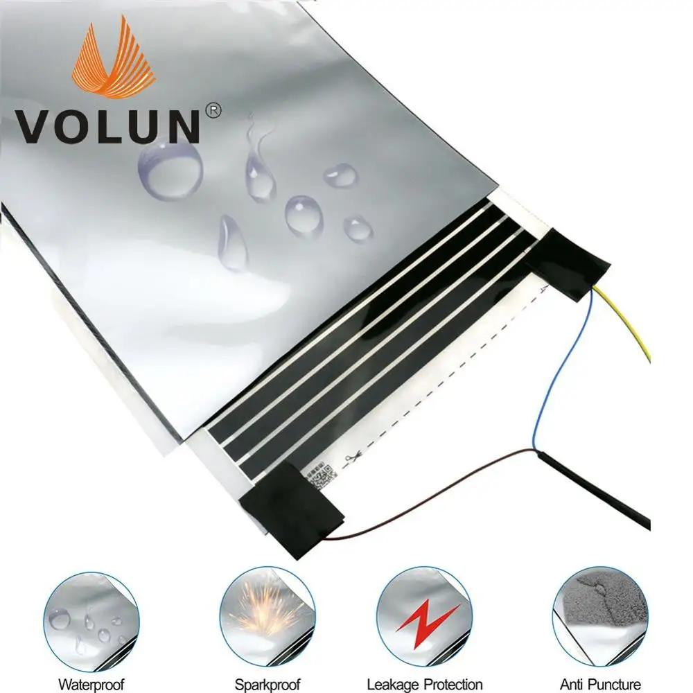 infrared radiant floor heating under ceramic tile carpet and laminate floor heating system