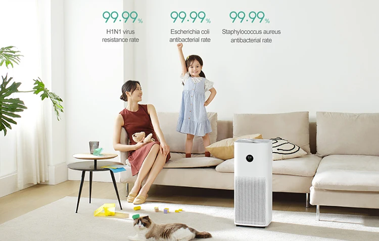 2022 New Xiaomi Original Wholesale Dust Clean PM2.5 Filter Portable Cleaning Room for Xiaomi Mijia Mi Air Purifier 4 pro