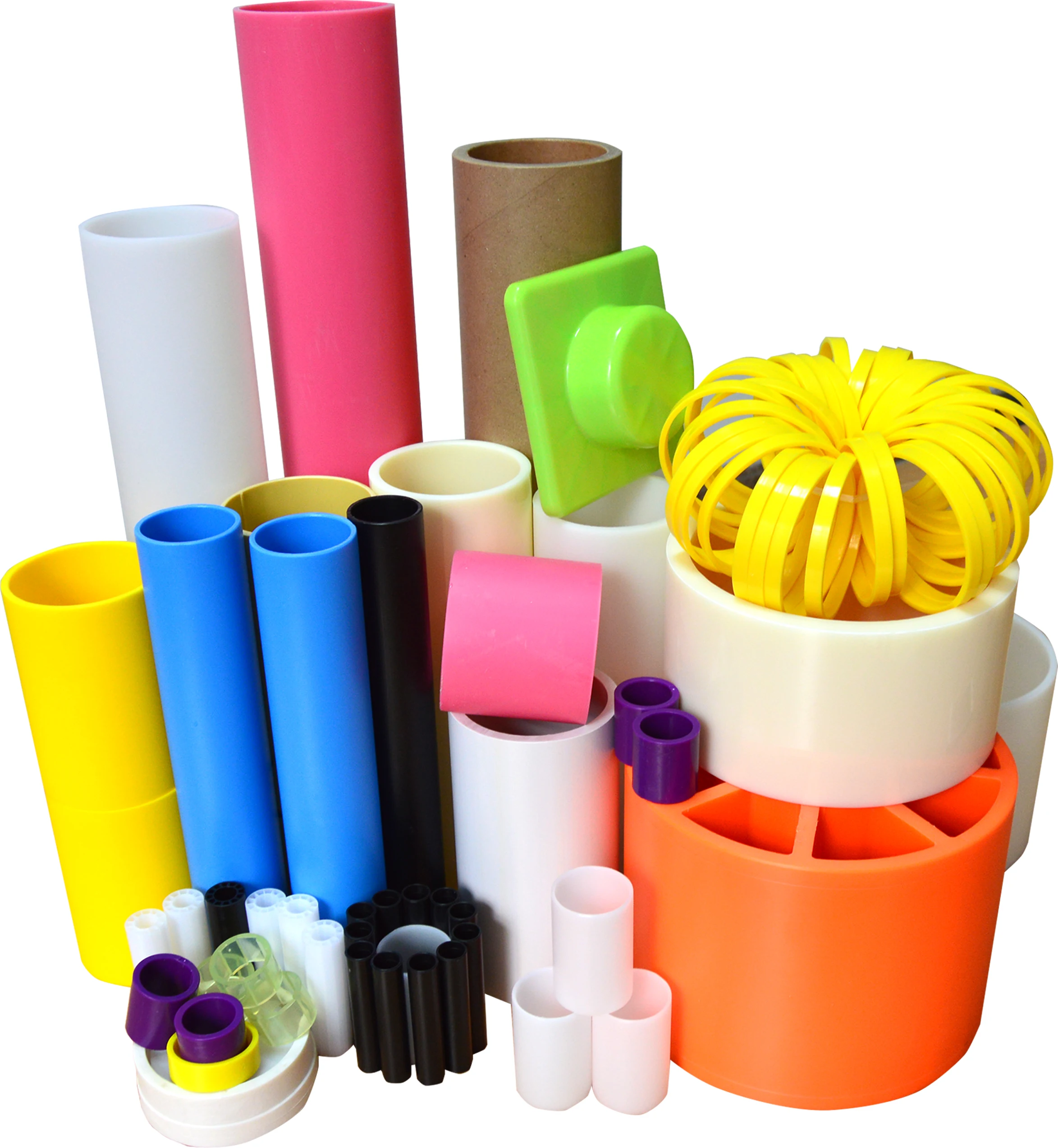 China Manufacturing Single Wall plastic film roll pp pe pipe with top technology