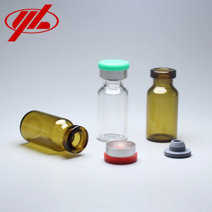 2ml 3ml 5ml 10ml 20ml 30ml Shandong Youlyy Pharmaceutical Injection Clear or Amber Borosilicate Tubular Glass Vial