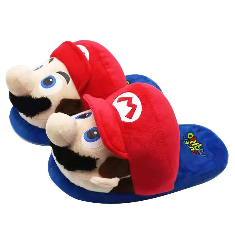 Новые зимние теплые туфли Mario зеленые Тапочки из плюша хлопчатобумажные тапочки Animo домашние для пары