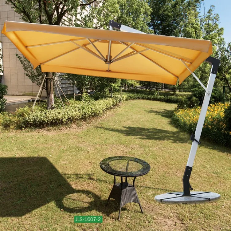 MX wind resistant aluminum frame cafe outdoor umbrella
