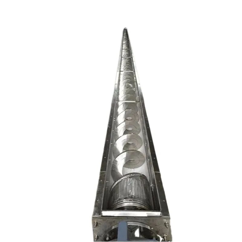 Винтовой шнек из нержавеющей стали, спиральный конвейер из нержавеющей стали