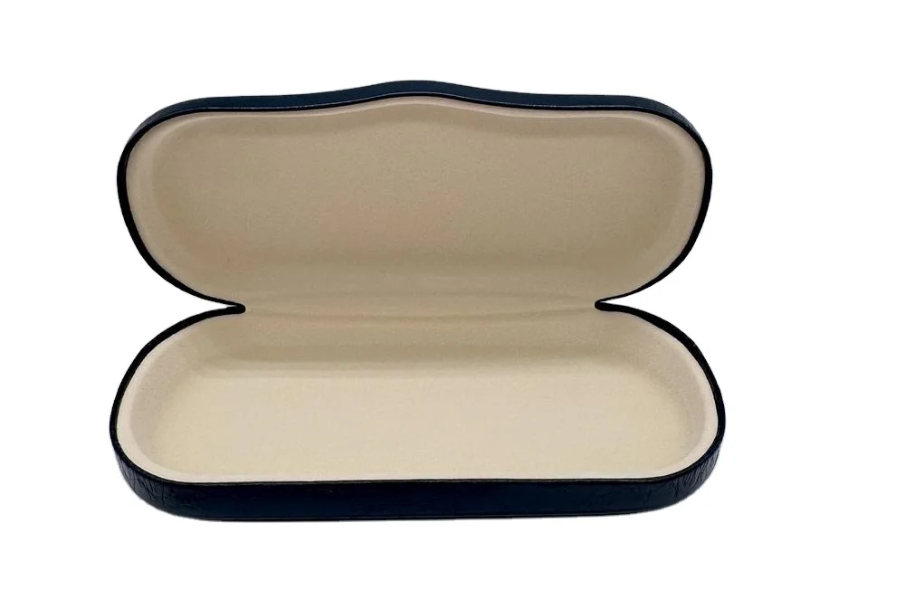 Custom Exquisite Crocodile PU Leather Glasses Case Set Metal Sunglasses Case with Complex Pattern Eyeglasses Cases & Bags