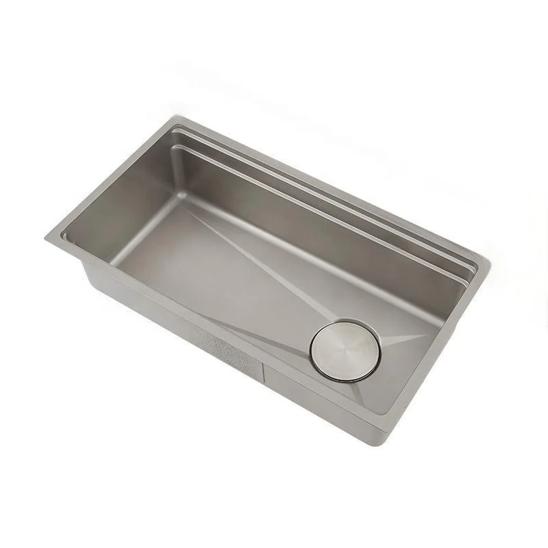 Stainless steel sink home kitchen nano coated 304 modern rectangular Kitchen sink dishwasher anti bacteria scratch resistance